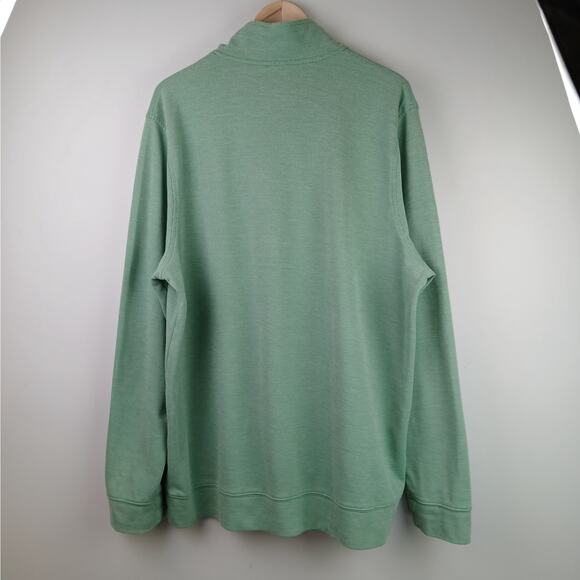 L.L. Bean Men's Green Pullover Shirt - Picture 3 of 4